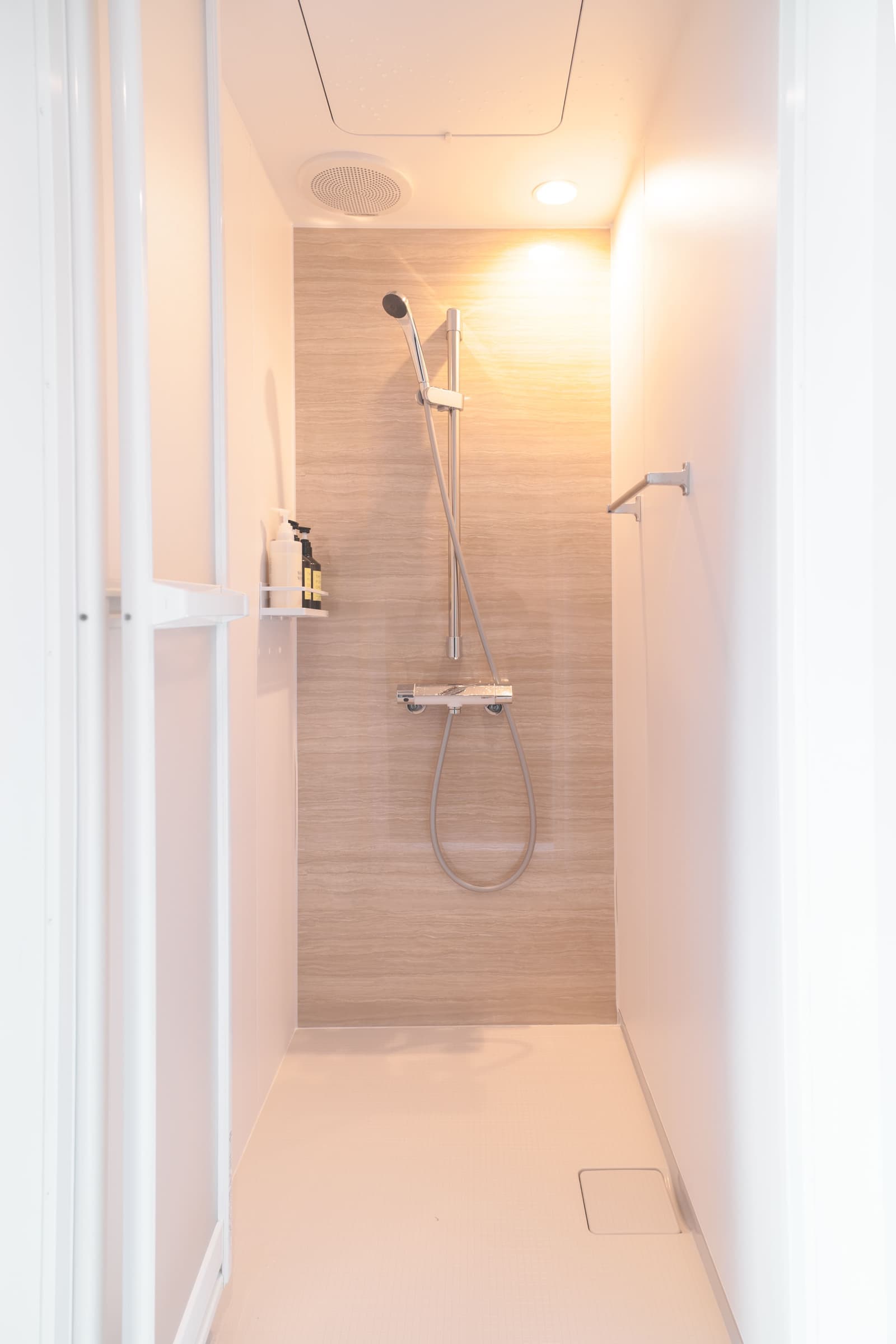 The shower room